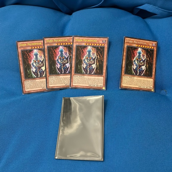 Yu-Gi-OhCardDarkNecrofearCardDarkMonster LimitedEdition 1996 3ShinyOne1stEdition - Picture 3 of 8